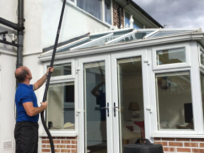 Cleaning and repairing gutters Chessington