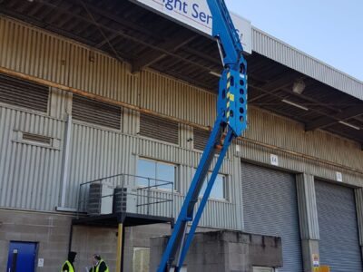 Commercial Cladding Cleaning in Lyne