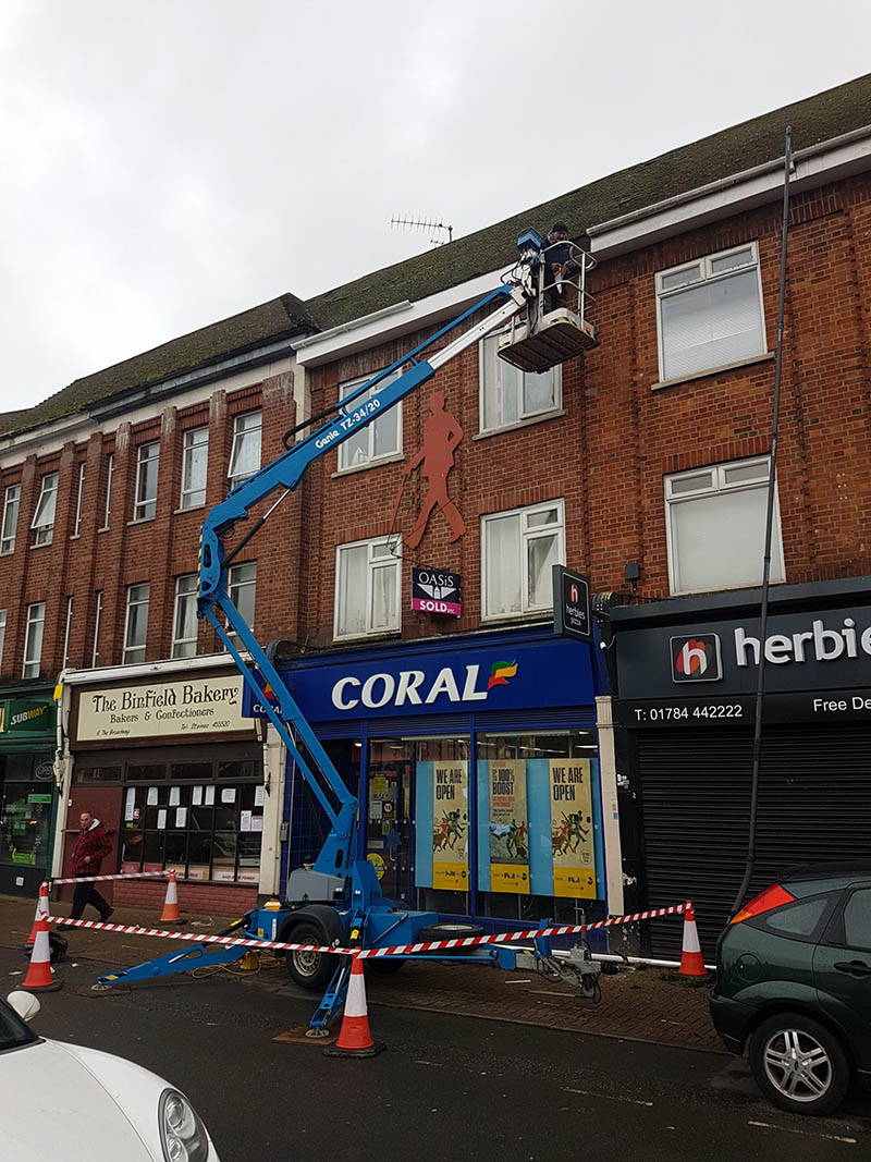 High Level Commercial Exterior Cleaning Ruislip